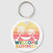 WILLKOMMEN SOMMER SCHLÜSSELANHÄNGER (Vorderseite)