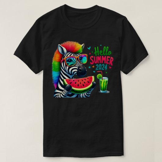 Willkommen Sommer T-Shirt (Design vorne)