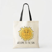 Willkommen Sonnens Budget-Tasche Tragetasche (Vorne)