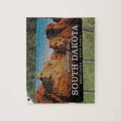 Willkommen South Dakota Jigsaw Puzzle (Vertikal)