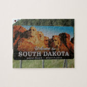 Willkommen South Dakota Puzzle (Horizontal)