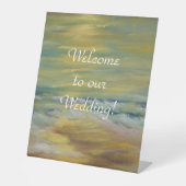 Willkommen Sunset Beach Pedestal Signhttps://www.z Sockelschild (Vorderseite)