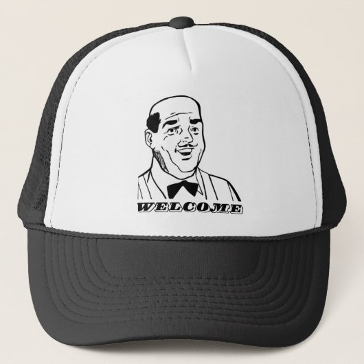 Willkommen Truckerkappe (Vorderseite)