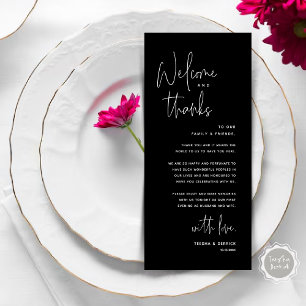 Willkommen und Danke, Platzierung Einstellungen Da Programm