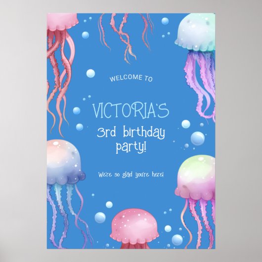 Willkommen unter der "Sea Birthday Party" Poster (Vorne)