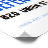 Willkommen Verteidigungsarbeiter 1941 WPA Poster (Ecke)