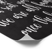 Willkommen Wählen Sie ein Sitzplatine 8x10-Zeichen Poster (Ecke)