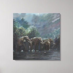 Willkommen wässert 1990 leinwanddruck