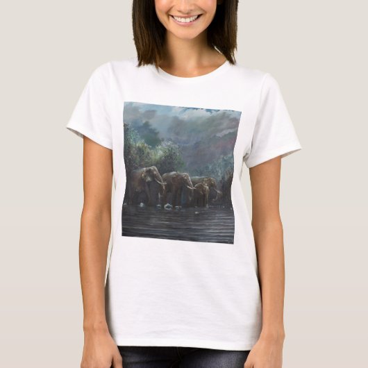Willkommen wässert 1990 T-Shirt (Vorderseite)