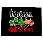 Willkommen Weihnachten-23758  Große Geschenktüte (Rückseite)