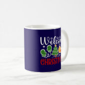 Willkommen Weihnachten 23758 Kaffeetasse (VorderseiteRechts)