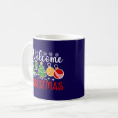 Willkommen Weihnachten 23758 Kaffeetasse (Vorderseite Links)