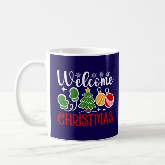 Willkommen Weihnachten 23758 Kaffeetasse (Links)