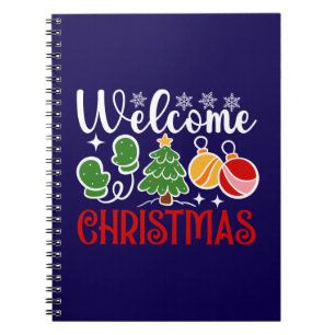 Willkommen Weihnachten 23758 Notizblock