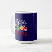 Willkommen Weihnachten-63758 Kaffeetasse (Vorderseite Links)