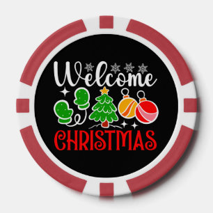 Willkommen Weihnachten-63758 Pokerchips