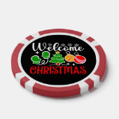 Willkommen Weihnachten-63758 Pokerchips (Einzeln)