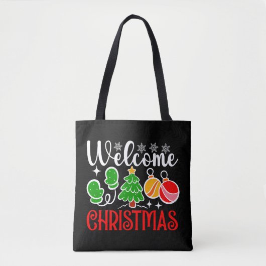 Willkommen Weihnachten-63758 Tasche (Vorderseite)