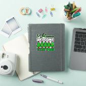 Willkommen Weihnachten-85600 Aufkleber (iPad Hülle)
