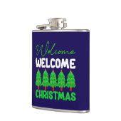 Willkommen Weihnachten-85600 Flachmann (Links)