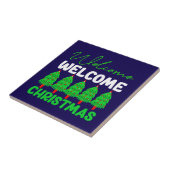 Willkommen Weihnachten-85600 Fliese (Seite)