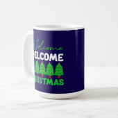 Willkommen Weihnachten-85600 Kaffeetasse (Vorderseite Links)