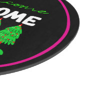 Willkommen Weihnachtsbaum Feiertagsdesign-85600 Schneidebrett (Ecke)