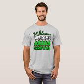 Willkommen Weihnachtsbaum Feiertagsdesign-85600 T-Shirt (Vorne ganz)