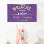 Willkommen! Wiedersehen-Banner der Benutzerfamilie Banner (Insitu)