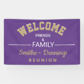 Willkommen! Wiedersehen-Banner der Benutzerfamilie Banner (Horizontal)