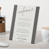 Willkommen Wir sind so gegrillt, dass Sie Ihren pe Sockelschild (In SItu)