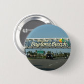 Willkommen zu Daytona Beach Button (Vorne & Hinten)
