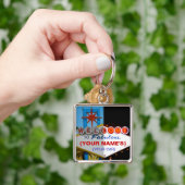 Willkommen zu fabelhaftem Ihr Auto! Schlüsselanhänger (Hand)