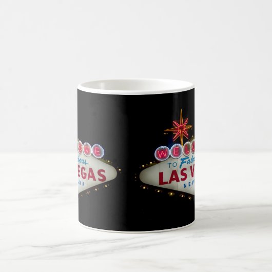 Willkommen zu fabelhafter Tasse Las Vegas Nevada (Mittel)