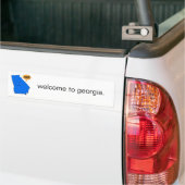Willkommen zu Georgia Autoaufkleber (Auf Lkw)