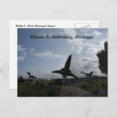 Willkommen zu Hattiesburg, Mississippi Postkarte (Vorne/Hinten)