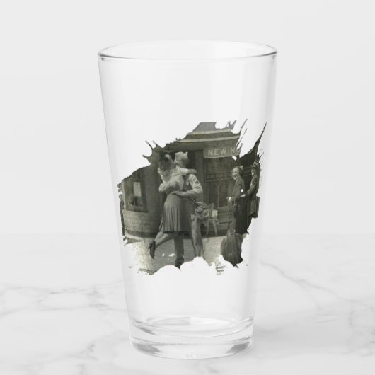 Willkommen zu Hause Glas (Vorderseite)