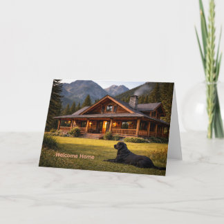 Willkommen zu Hause Neues Haus Makler und Freunde  Karte