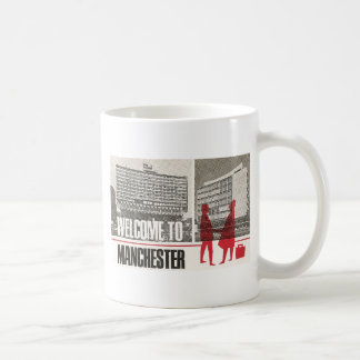 Willkommen zu Manchester-Tasse Kaffeetasse