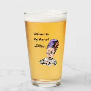 Willkommen zu meinem Horror-Halloween Glas