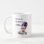 Willkommen zu meinem Horror Halloween Kaffeetasse (Links)
