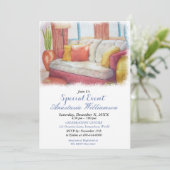 WILLKOMMEN ZU MEINEM PARTY-EREIGNIS EINLADUNG (Stehend Vorderseite)