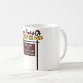 "Willkommen zu Parris Insel" 11oz. Klassische Kaffeetasse (VorderseiteRechts)