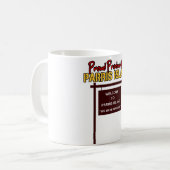 "Willkommen zu Parris Insel" 11oz. Klassische Kaffeetasse (Vorderseite Links)