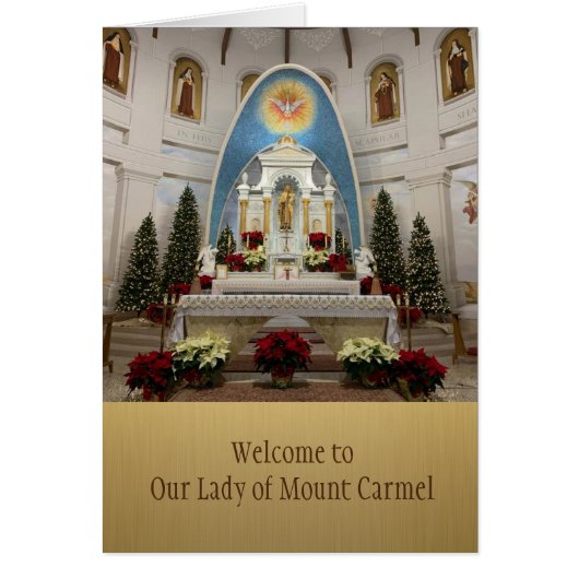 Willkommen zu unserer Gemeinde (Vorne)