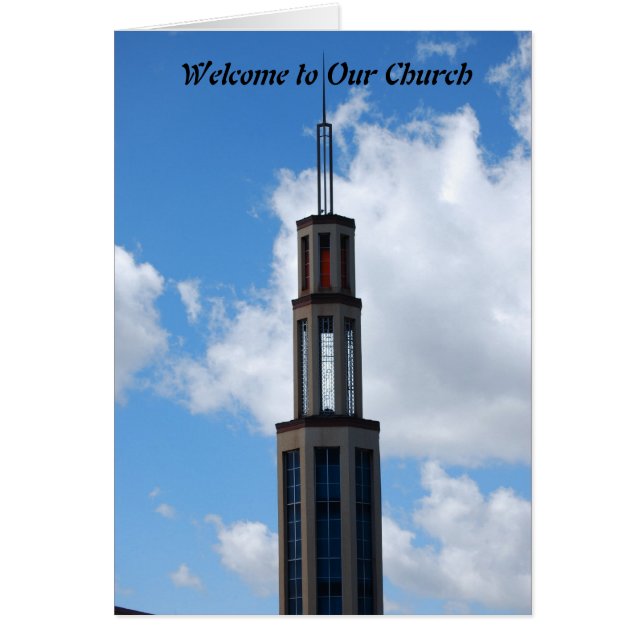 Willkommen zu unserer Kirche (Vorne)