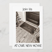 ***WILLKOMMEN ZU UNSERER NEUEN ZUHAUSE***-INVITATI EINLADUNG (Vorne/Hinten)