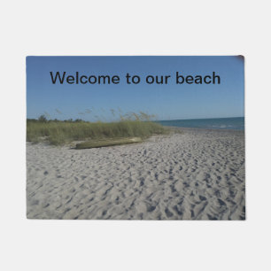 Willkommen zu unserer Strandtürmatte Fußmatte