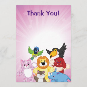 Willkommen zu Webkinz! Dankeskarte