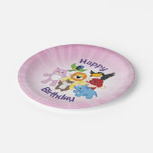 Willkommen zu Webkinz! Pappteller (Schrägansicht)